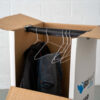 Caja reforzada de mudanza para la ropa en perchas - Imagen 2